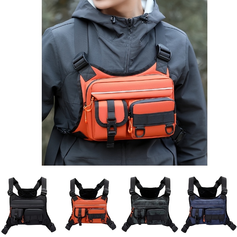 Men's Tactical Chest Bag, Runn – Fishing Vest recenzja i cena