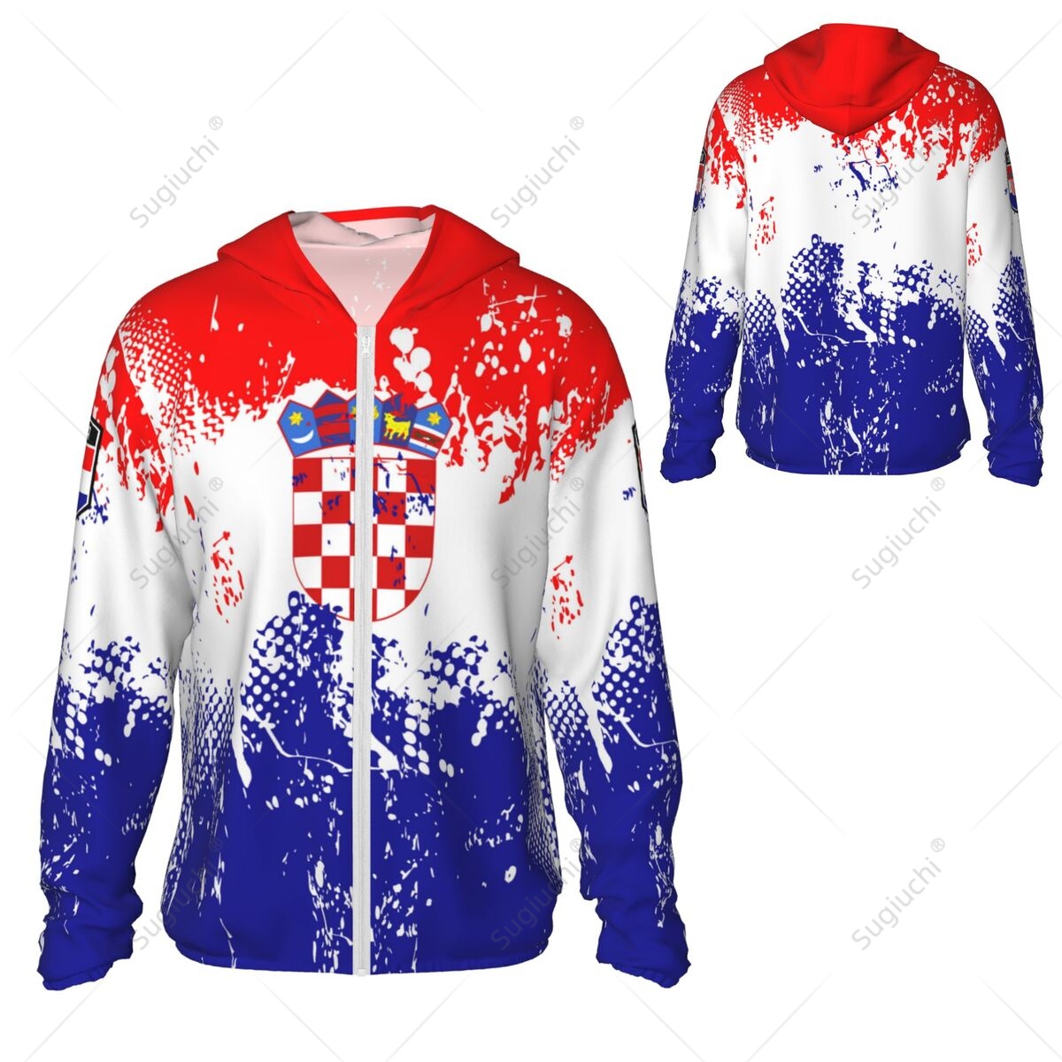 Croatia Flag Sun Protection Ho – Fishing Hoodie recenzja i cena