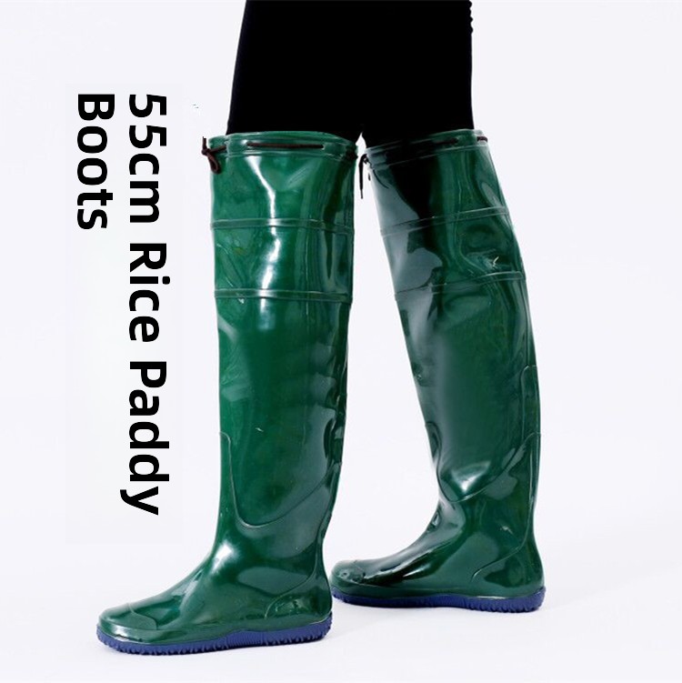 New Men's Long Tube Rain Boots – Fishing Boots recenzja i cena
