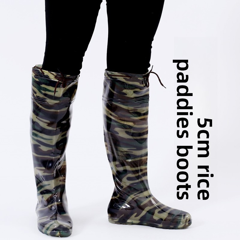 New Men's Long Tube Rain Boots – Fishing Boots recenzja i cena