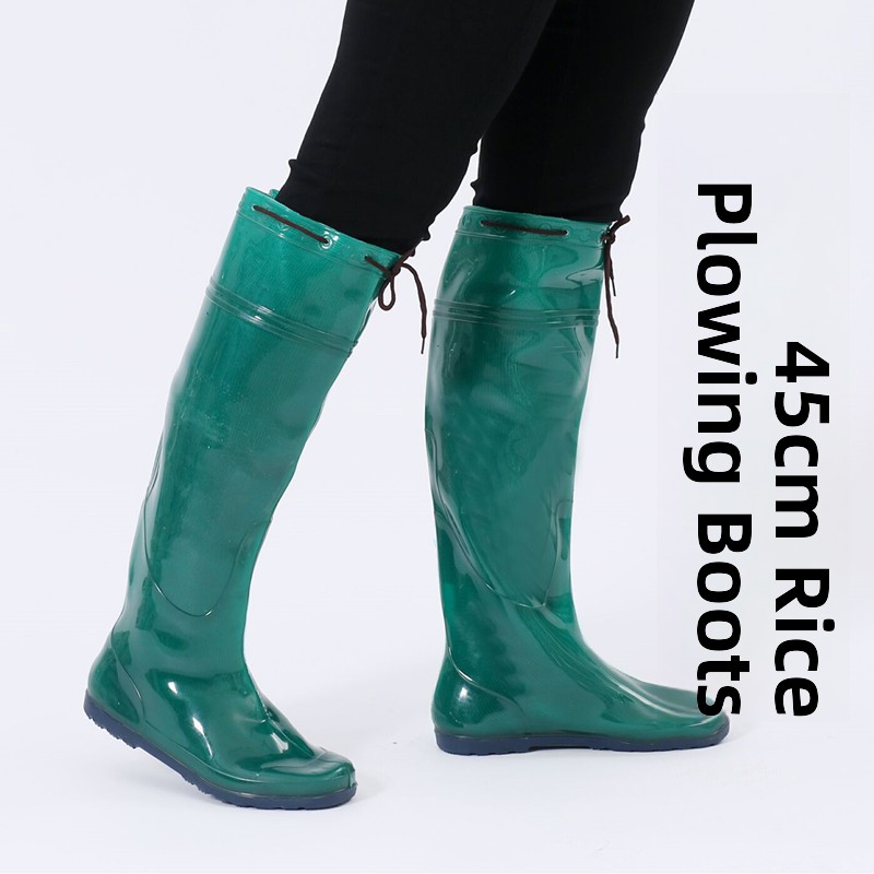 New Men's Long Tube Rain Boots – Fishing Boots recenzja i cena