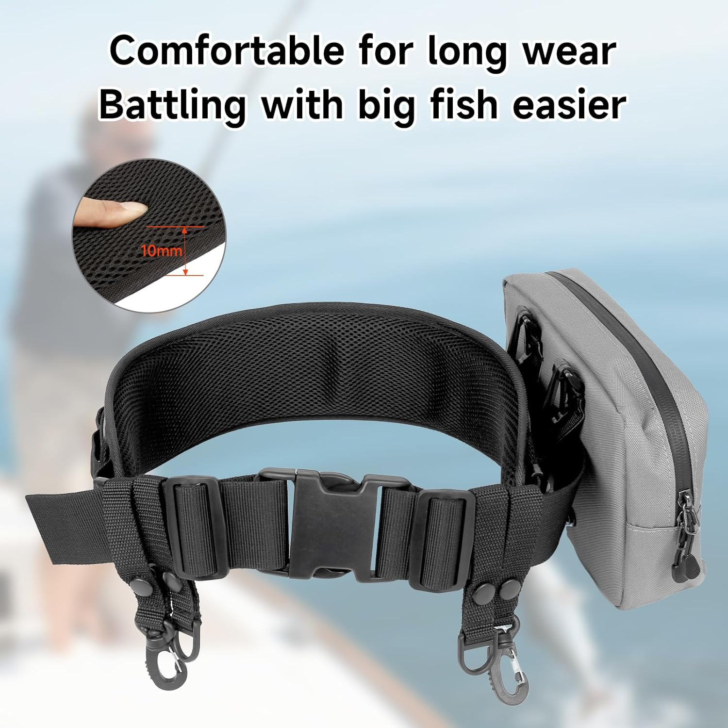 SANLIKE Fishing Belt Rod Holde – Fishing Belt recenzja i cena