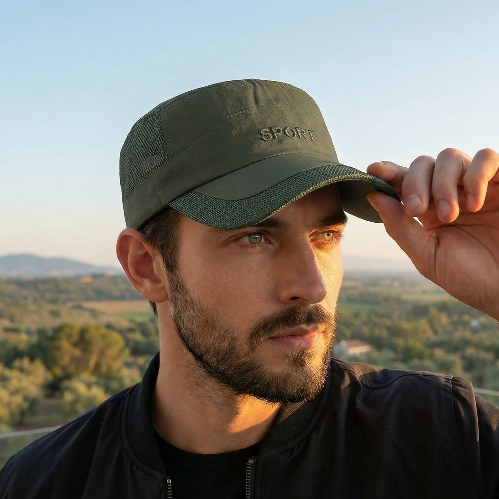 Versatile Adjustable Flat Top  – Fishing Hat recenzja i cena