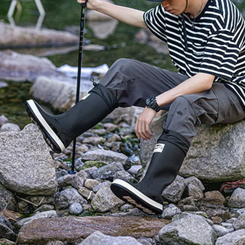 Couples High Top Rain Shoes An – Fishing Boots recenzja i cena