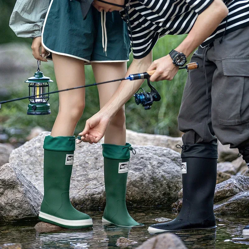 Couples High Top Rain Shoes An – Fishing Boots recenzja i cena