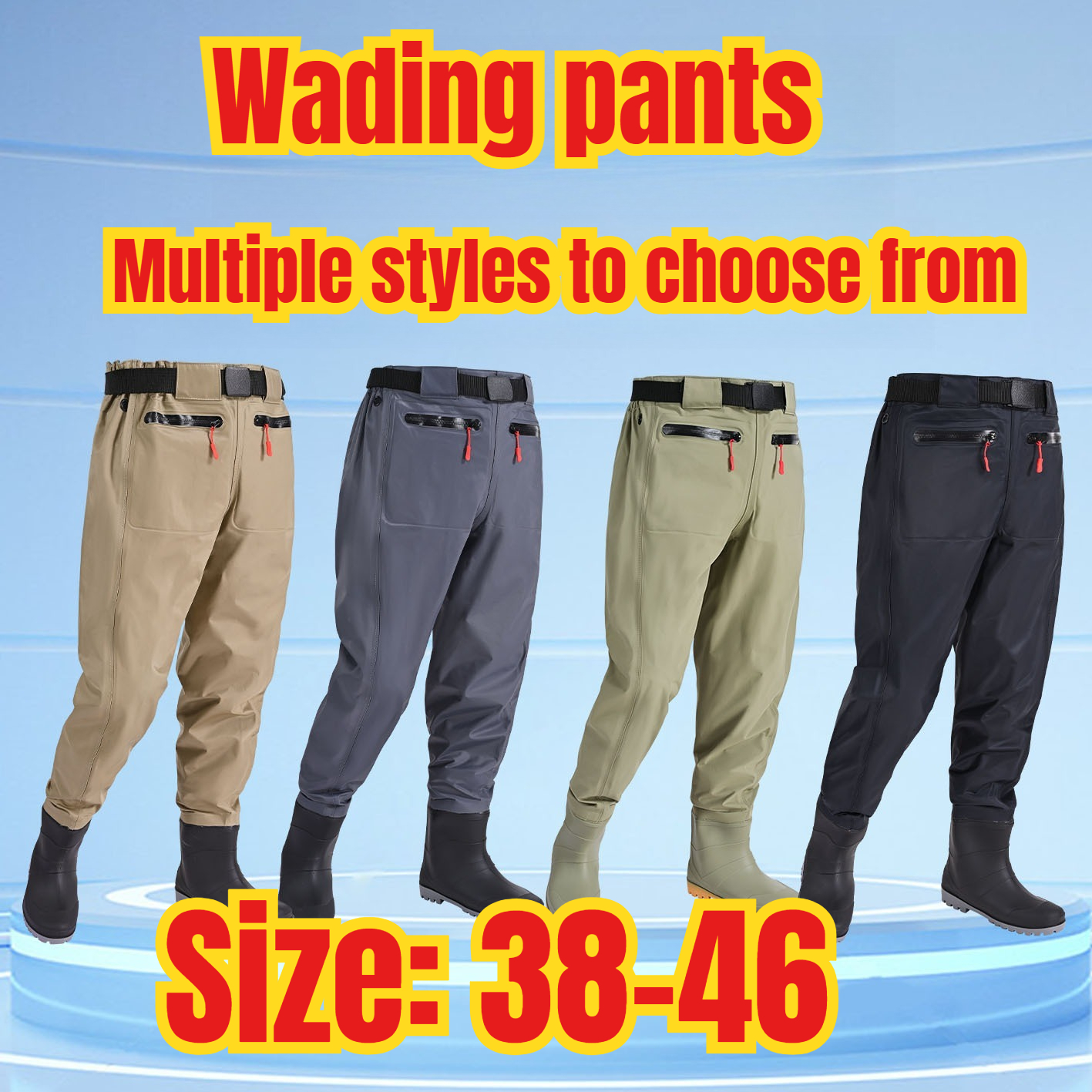 Men's Waterproof Fishing Wadin – Fishing Pants Waterproof recenzja i cena