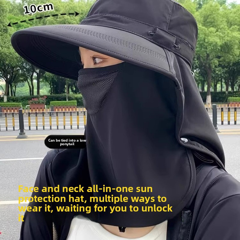 Full Coverage Sun Hat with Fac – Fishing Mask Sun Protection recenzja i cena
