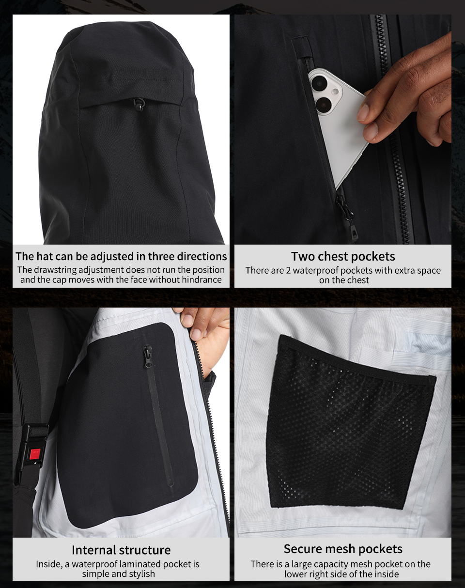 Men's Waterproof Sports Jacket – Fishing Jacket Waterproof recenzja i cena