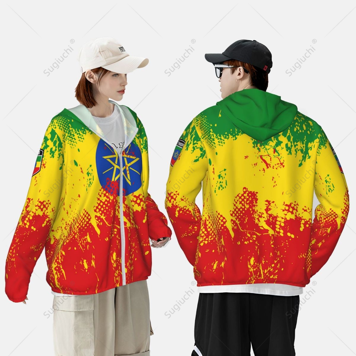 Ethiopia Flag Sun Protection H – Fishing Hoodie recenzja i cena