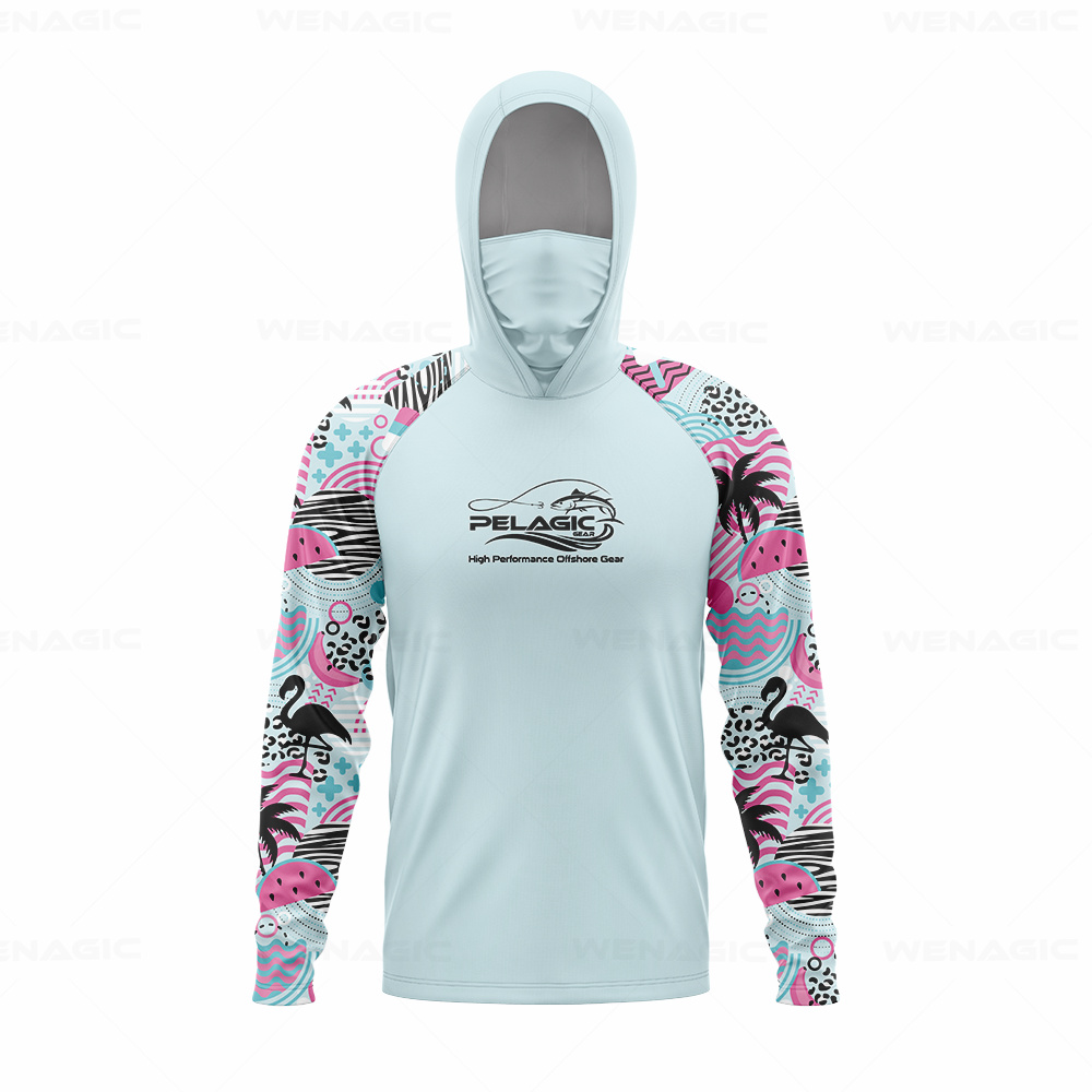 pelagic gear Men Hood Fishing  – Fishing Shirt Uv Protection recenzja i cena