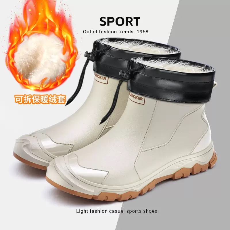 Waterproof Men's Rain Shoes Fa – Fishing Socks recenzja i cena