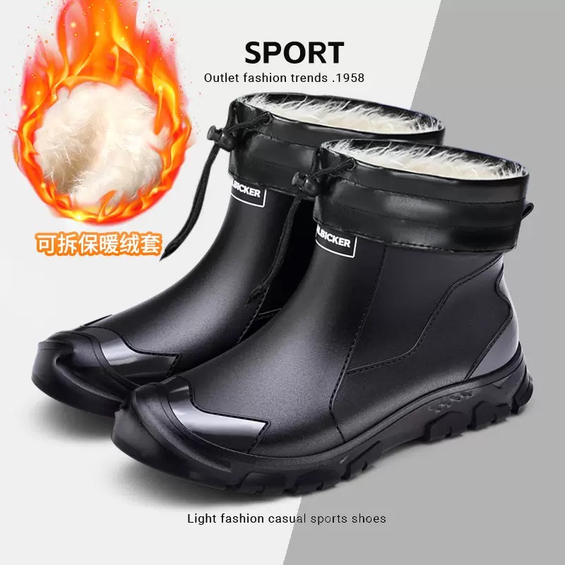 Waterproof Men's Rain Shoes Fa – Fishing Socks recenzja i cena