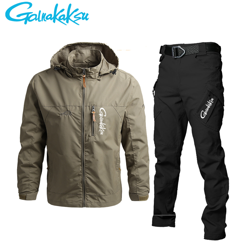 Men's Waterproof Hooded Jacket – Fishing Pants Waterproof recenzja i cena