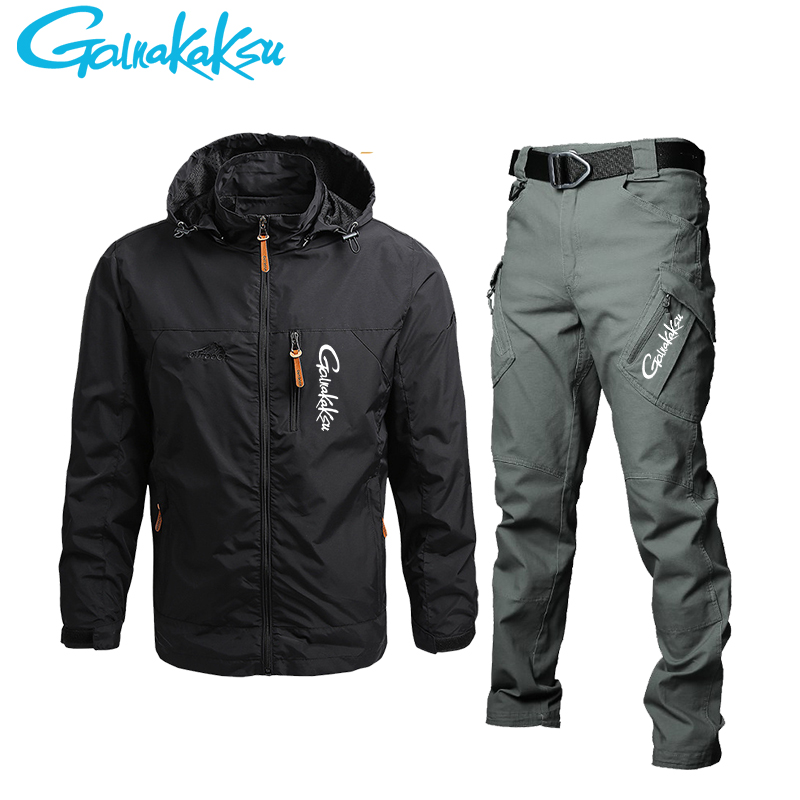 Men's Waterproof Hooded Jacket – Fishing Pants Waterproof recenzja i cena