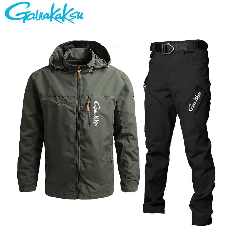 Men's Waterproof Hooded Jacket – Fishing Pants Waterproof recenzja i cena