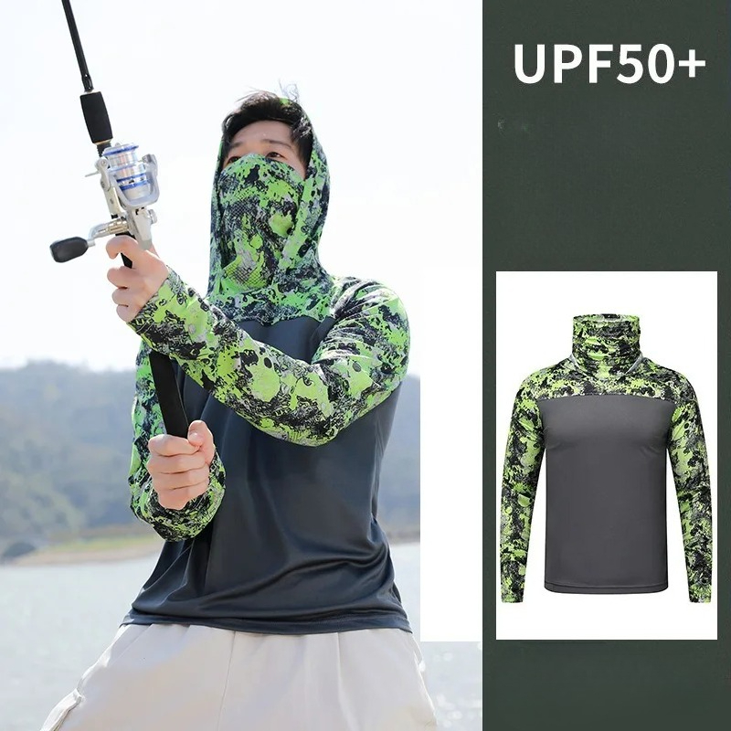 Fishing Shirt Hooded Men Sunsc – Fishing Hoodie recenzja i cena