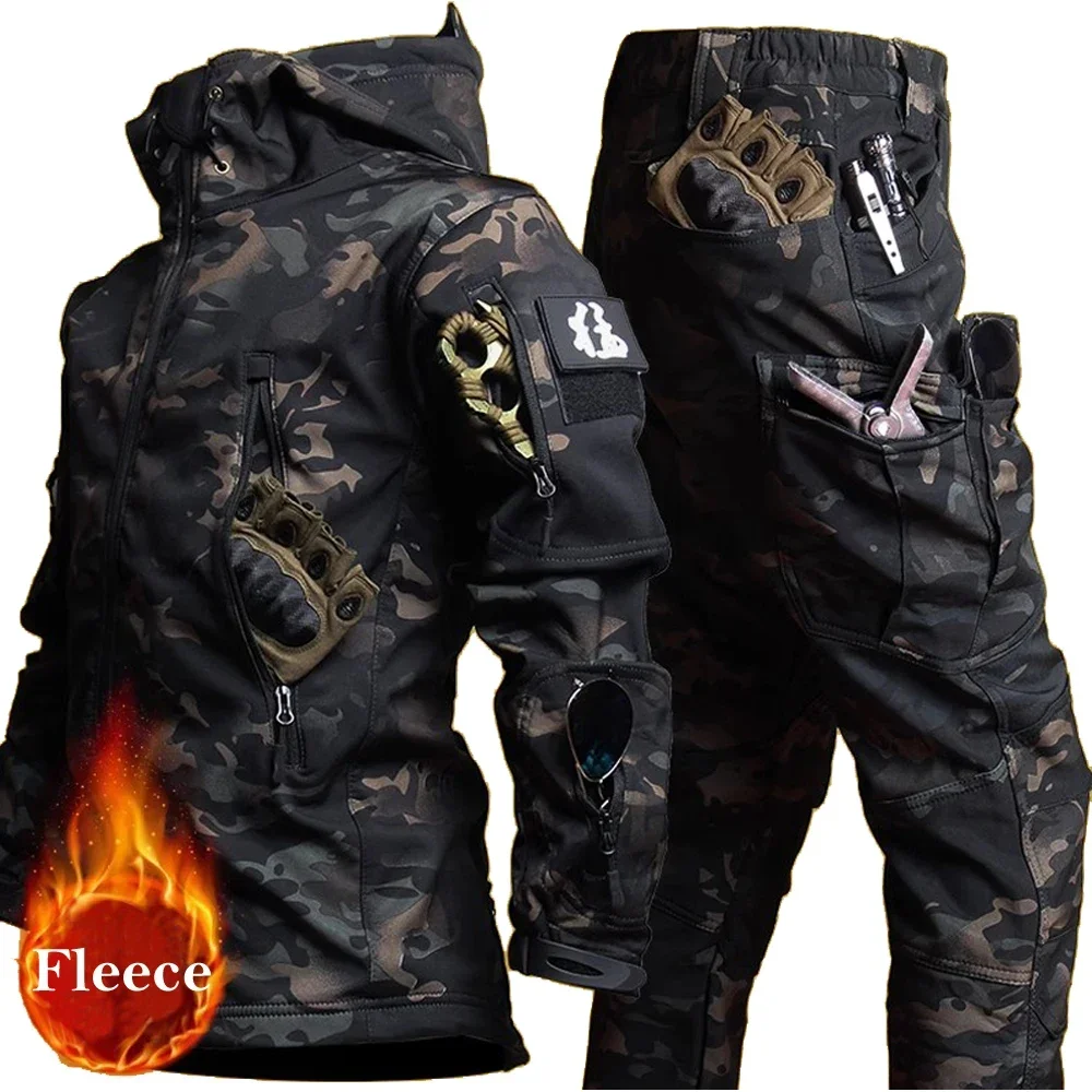 Winter Autumn Fleece Warm Wate – Fishing Jacket Waterproof recenzja i cena