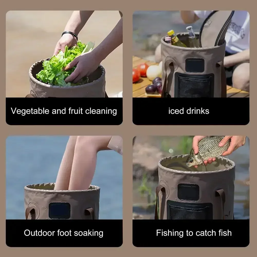 25L Portable Foldable Bucket B – Fishing Bag Waterproof recenzja i cena