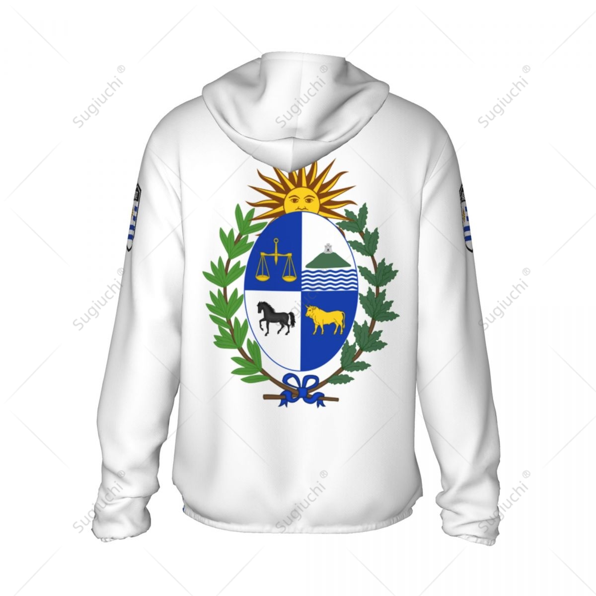 Uruguay Flag Sun Protection Ho – Fishing Hoodie recenzja i cena