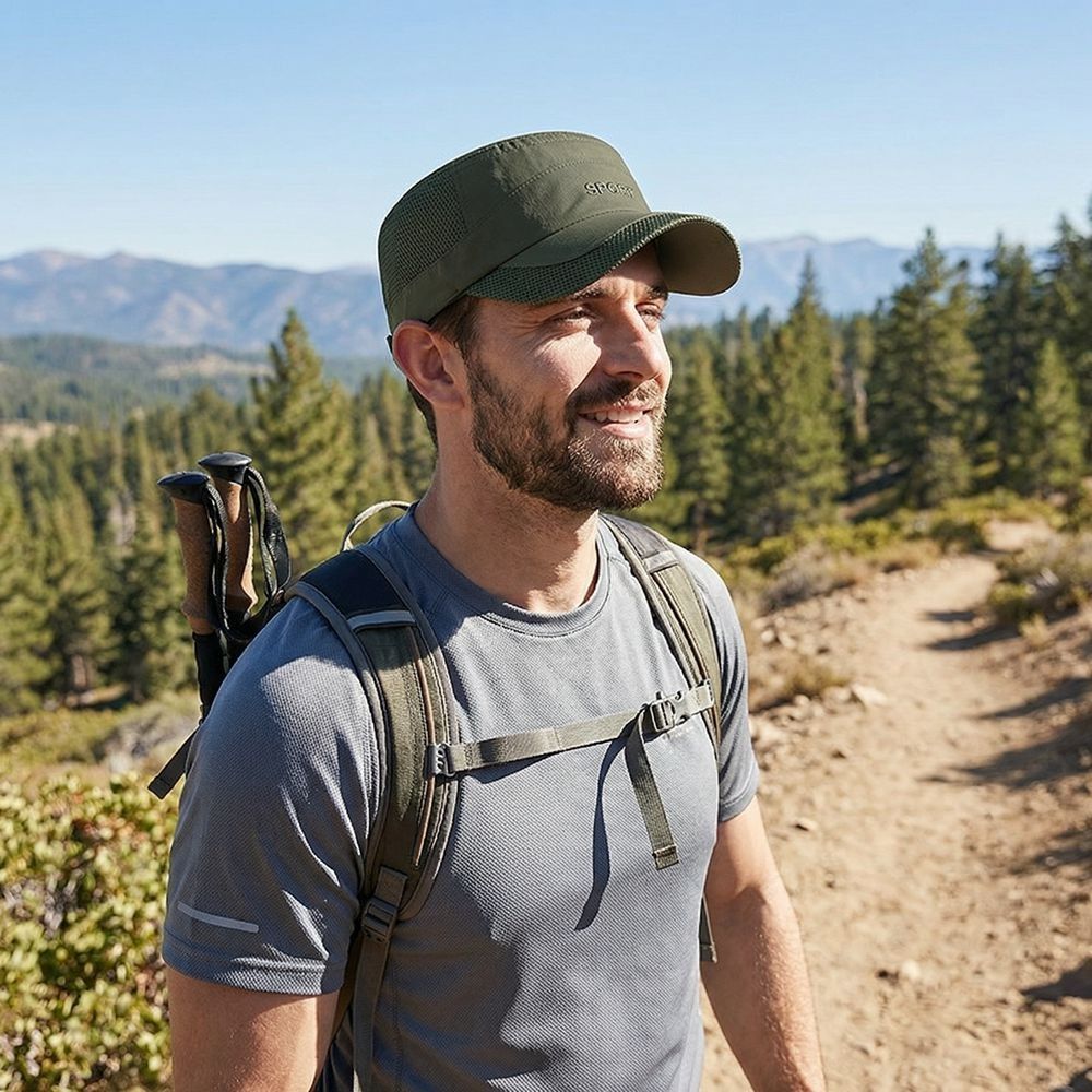 New Adjustable Flat Top Cap Su – Fishing Hat recenzja i cena