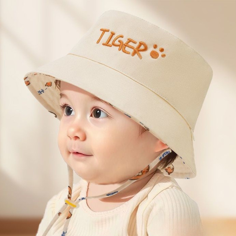 Letter Embroidered Baby Bucket – Fishing Hat recenzja i cena