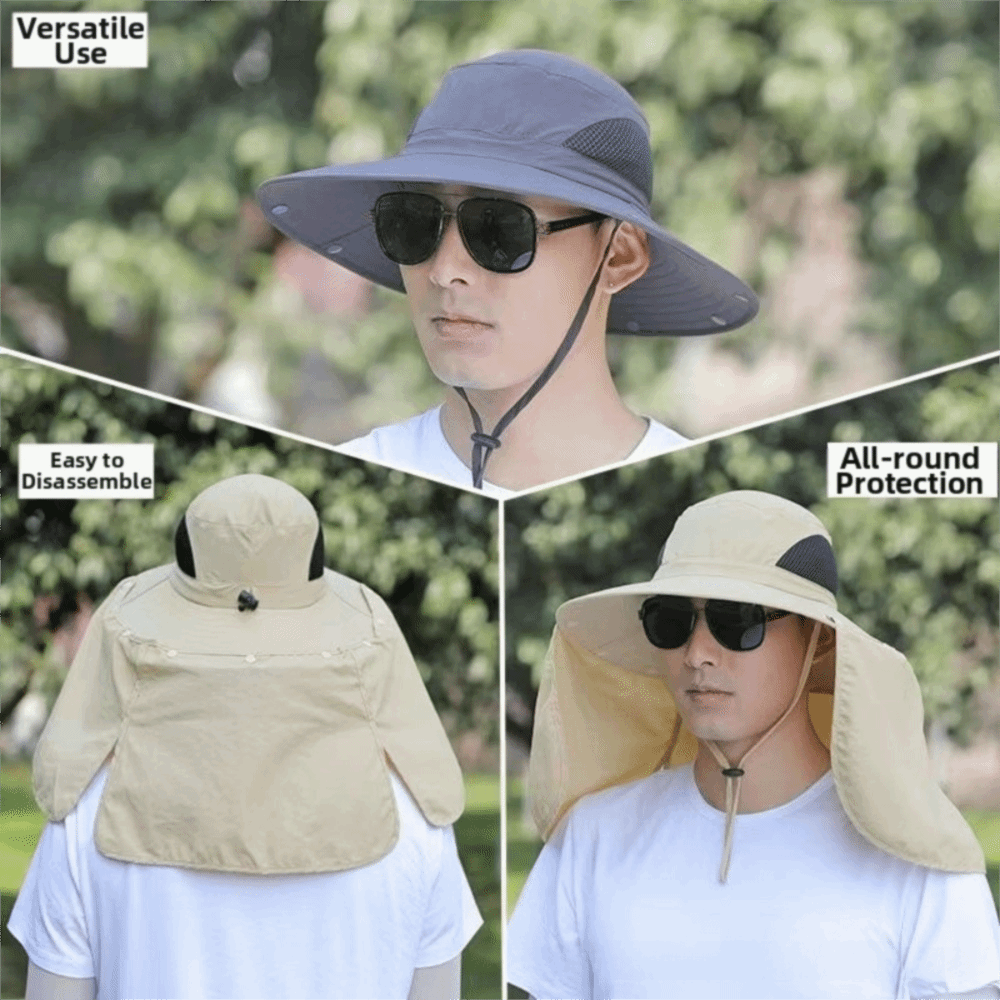 Fashion Cloth Men Sun Hat Big  – Fishing Hat recenzja i cena
