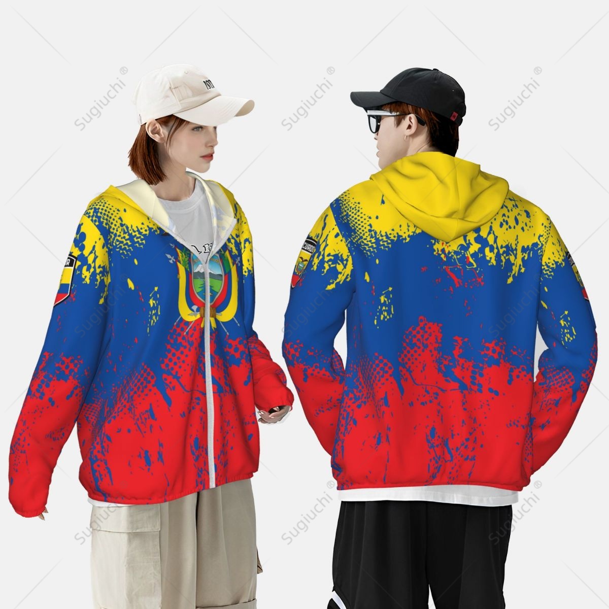 Ecuador Flag Sun Protection Ho – Fishing Hoodie recenzja i cena
