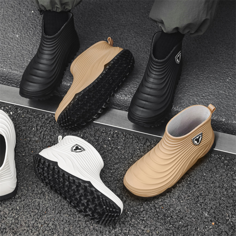 Men's Rain Shoes Fashion Water – Fishing Boots recenzja i cena