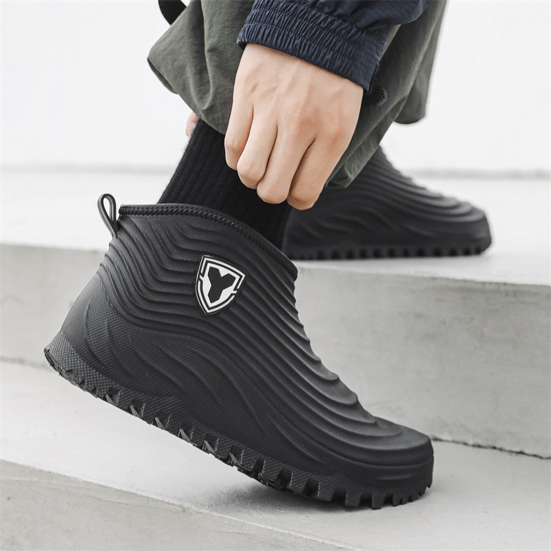Men's Rain Shoes Fashion Water – Fishing Boots recenzja i cena