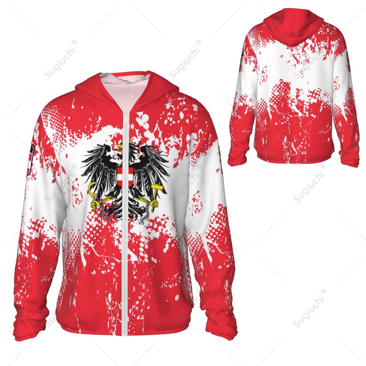 Austria Flag Sun Protection Ho – Fishing Hoodie recenzja i cena