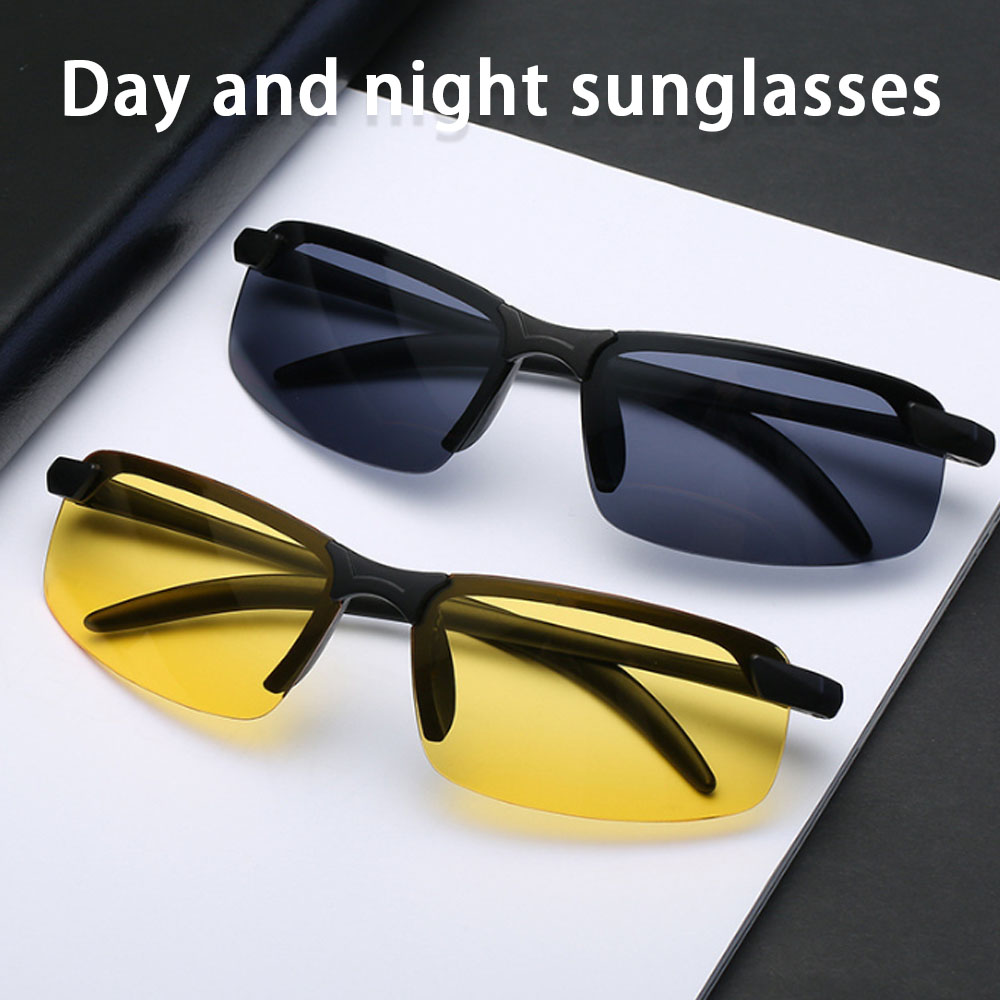 Rimless trendy Sunglasses man  – Fishing Sunglasses Polarized recenzja i cena