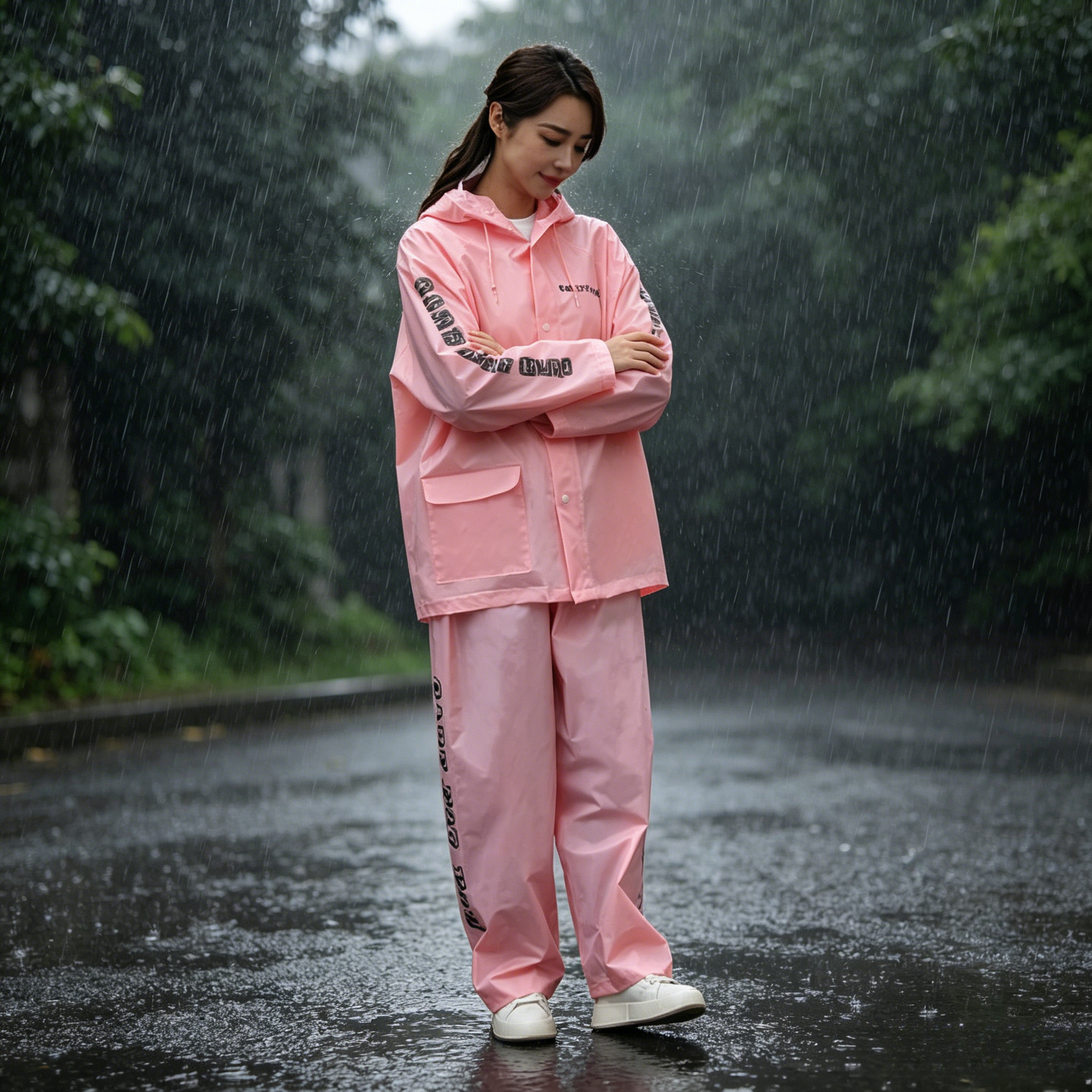 Packable Two Piece Waterproof  – Fishing Rain Suit recenzja i cena