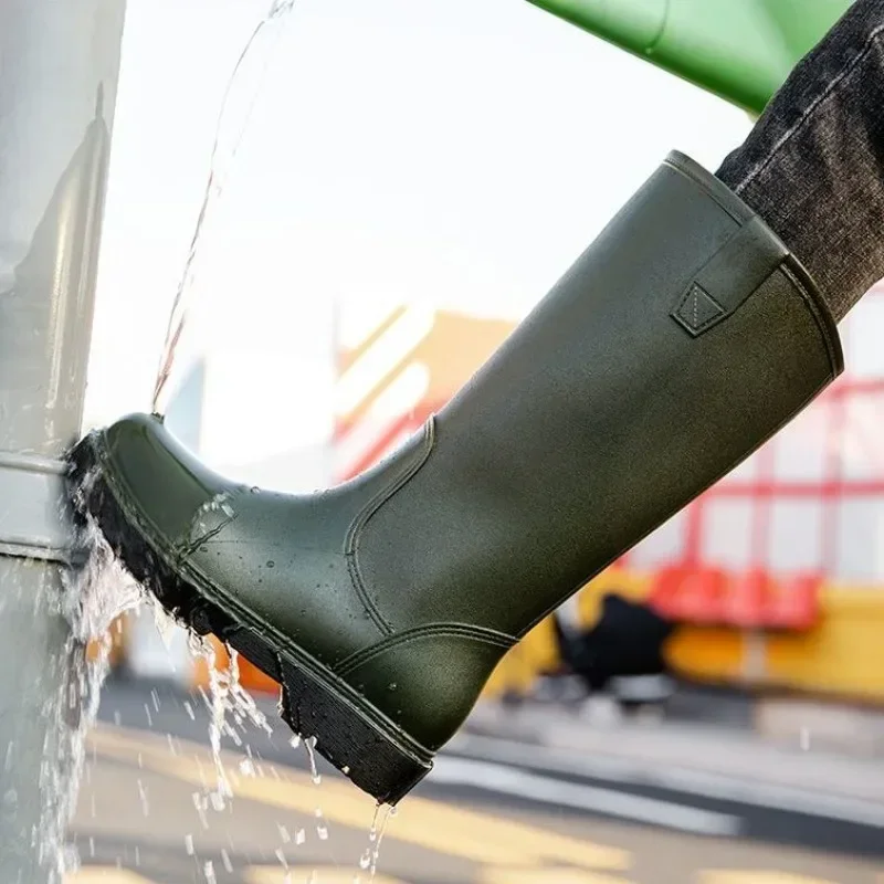 Rain Boots for Men Gum Fishing – Fishing Waders recenzja i cena