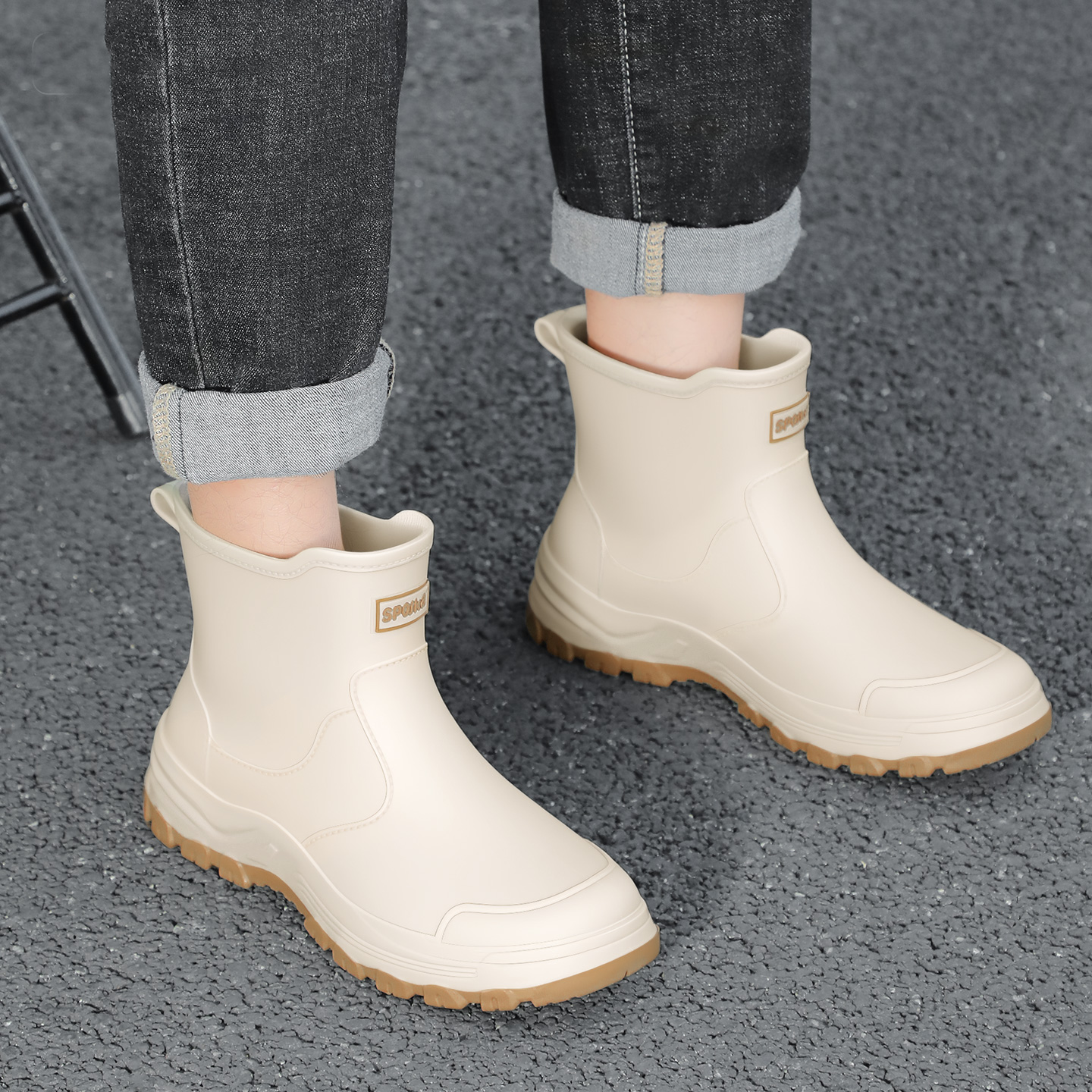 Fashionable new style men's mi – Fishing Boots recenzja i cena