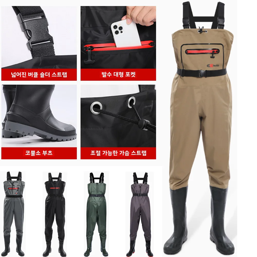 Waterproof Chest Waders with F – Fishing Pants Waterproof recenzja i cena
