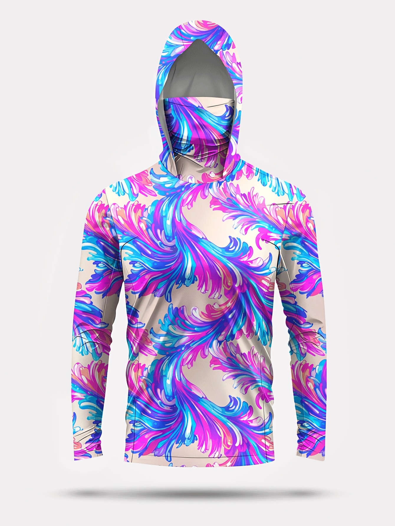 Men Hood Fishing Shirt long sl – Fishing Shirt Uv Protection recenzja i cena