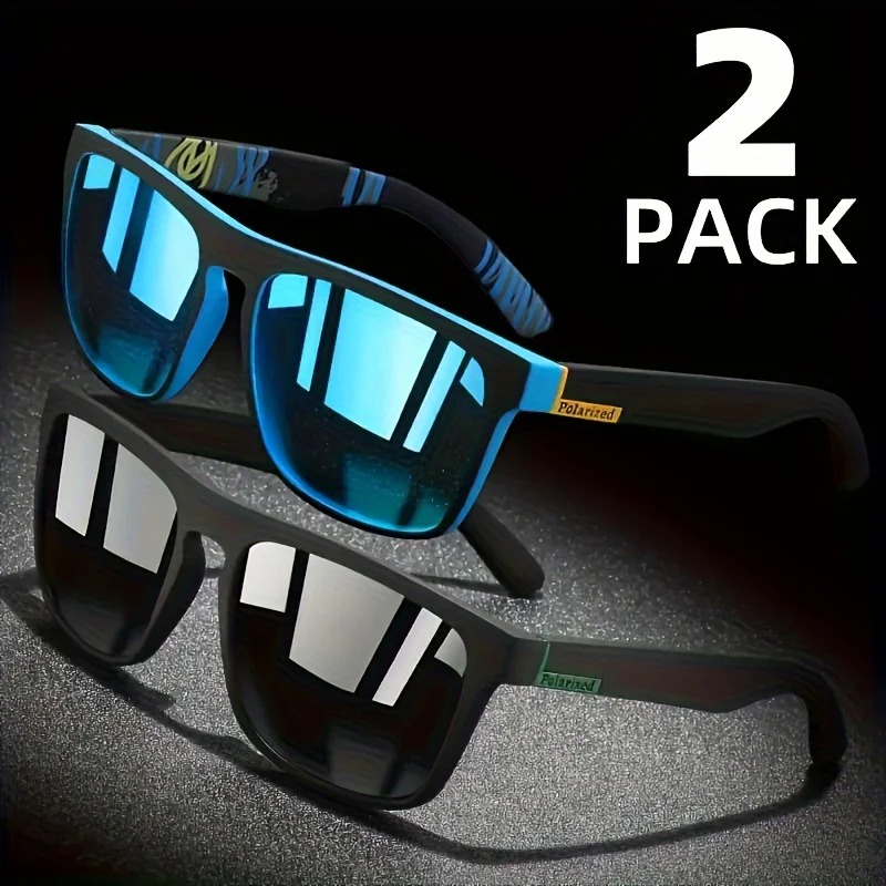 1/2pcs Square Sport Sunglasses – Fishing Sunglasses Polarized recenzja i cena