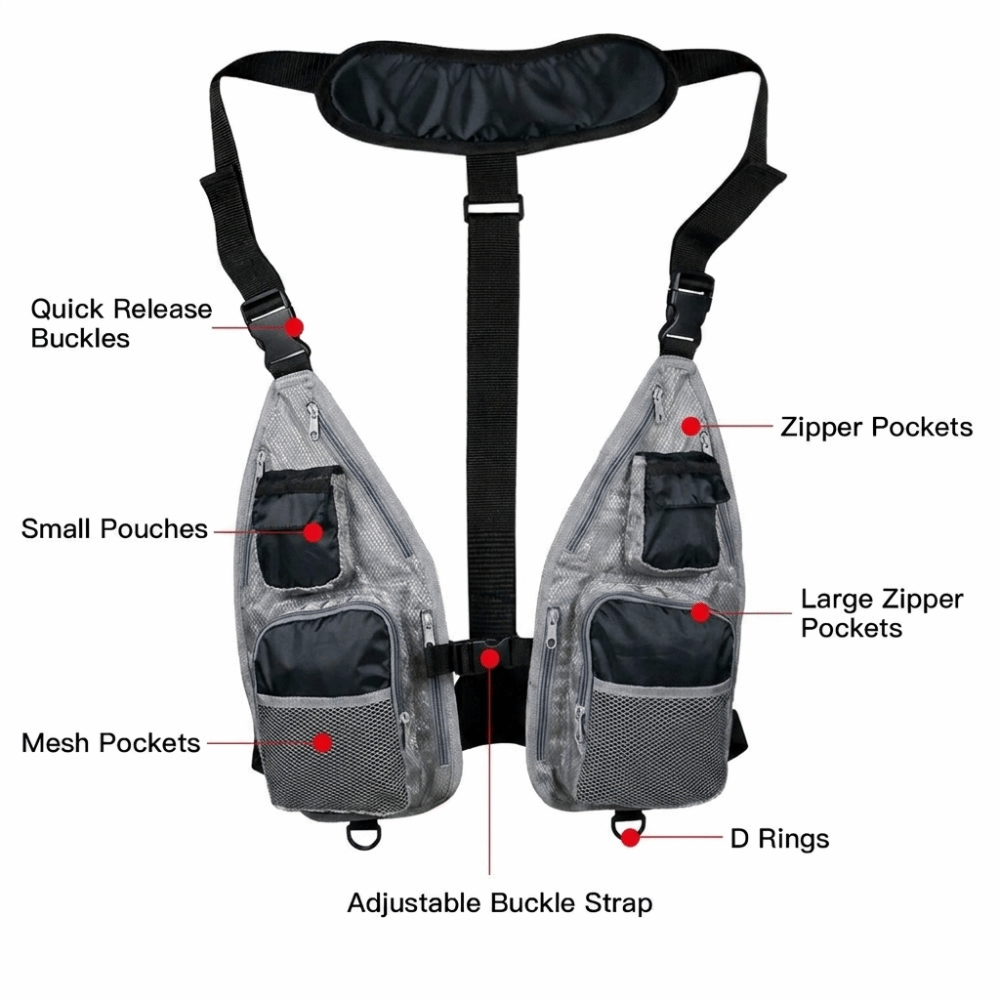 Durable Quick Dry Fishing Vest – Fishing Vest recenzja i cena