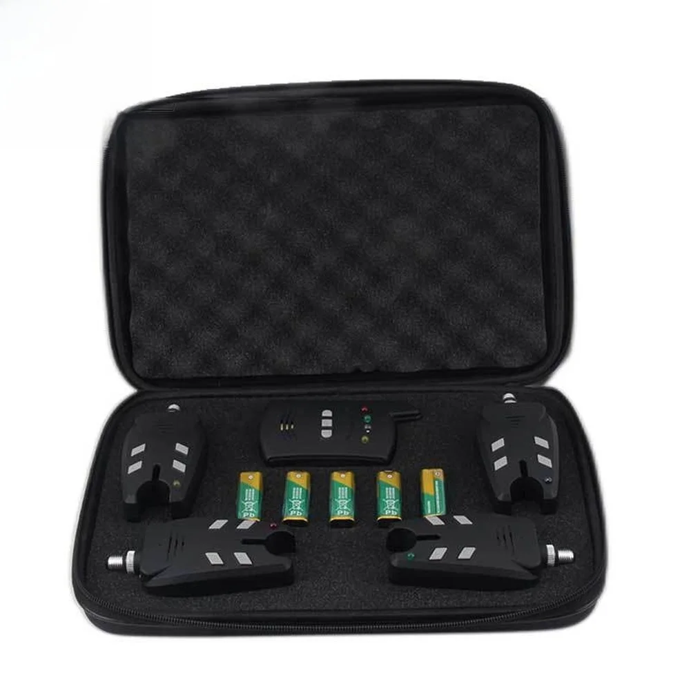Fishing Alarm Set Box 1+4 With – Fishing Bag Waterproof recenzja i cena