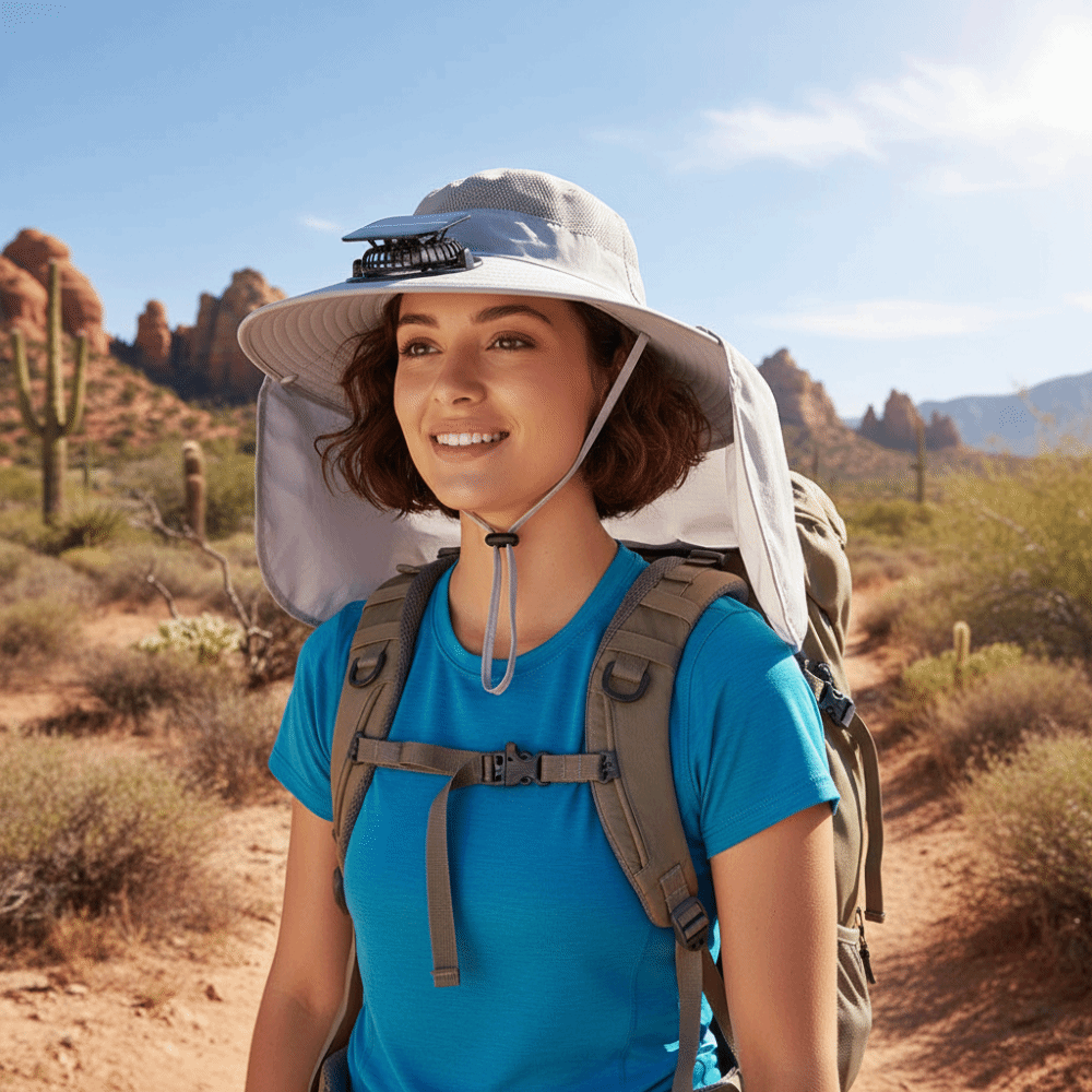 Gift UPF50+ Solar Fan Hat Wate – Fishing Hat recenzja i cena