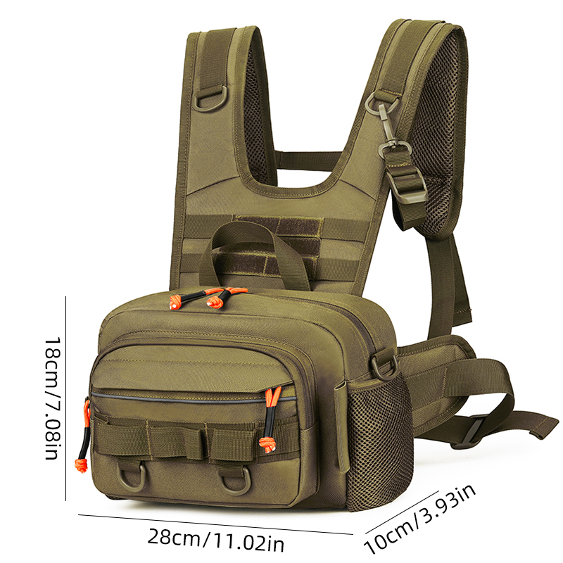 Men Chest Bag Tactical Fishing – Fishing Backpack recenzja i cena