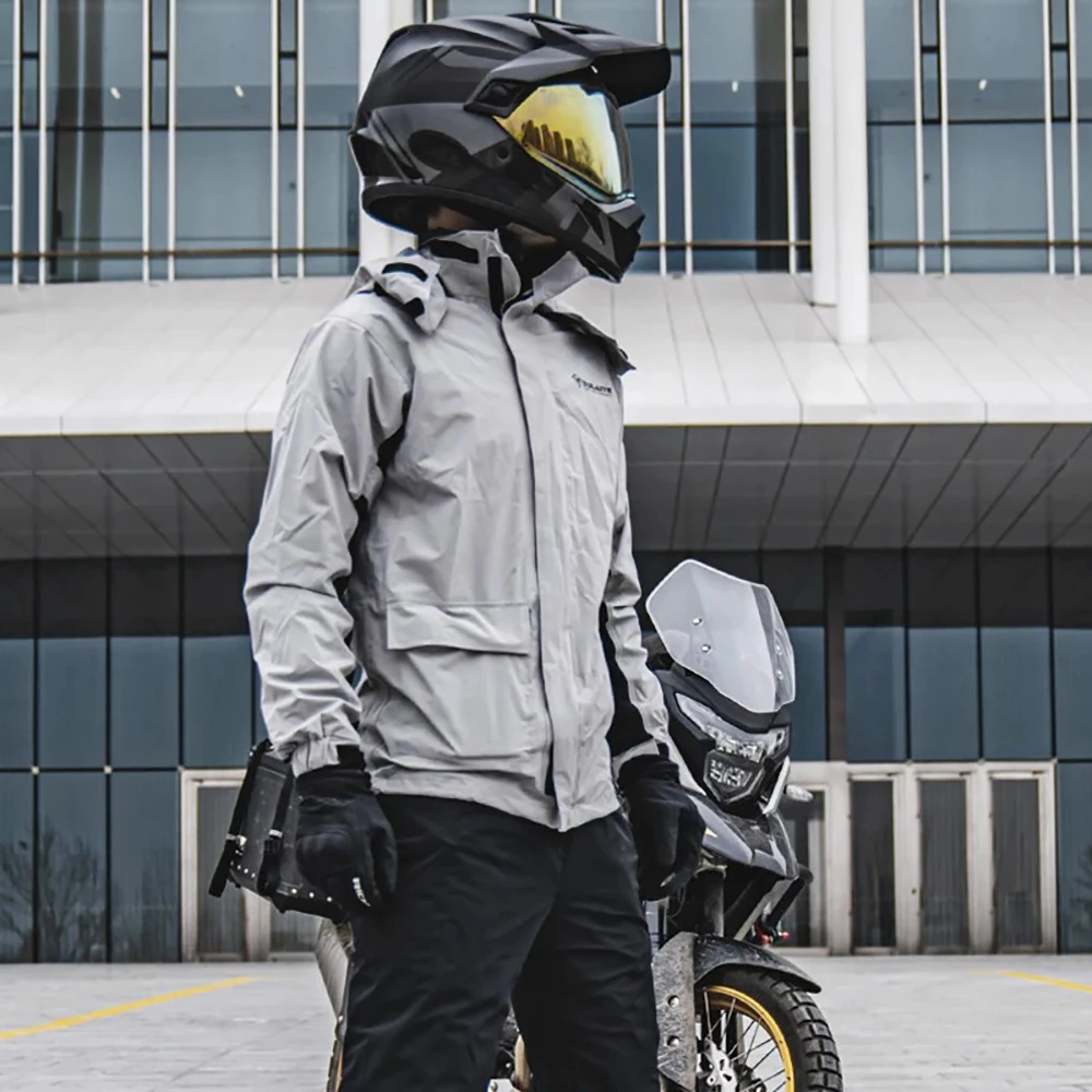 Motorcycle Raincoat Men Women  – Fishing Jacket Waterproof recenzja i cena