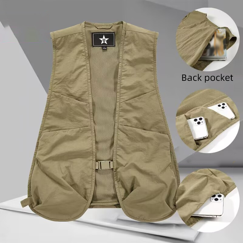 Lightweight Unisex Waistcoat V – Fishing Vest recenzja i cena