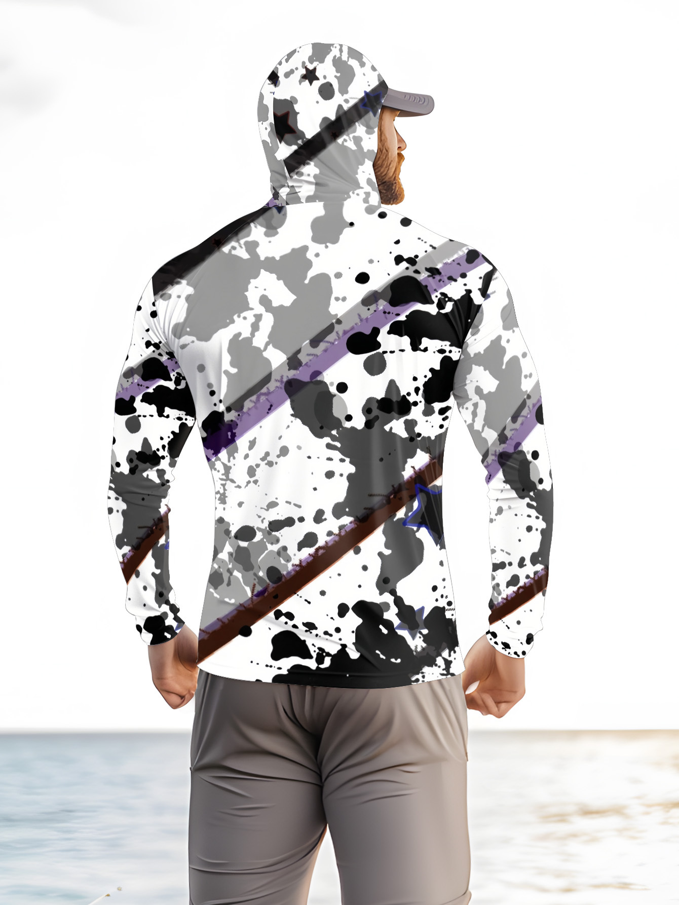 Men Hood Fishing Shirt long sl – Fishing Hoodie recenzja i cena