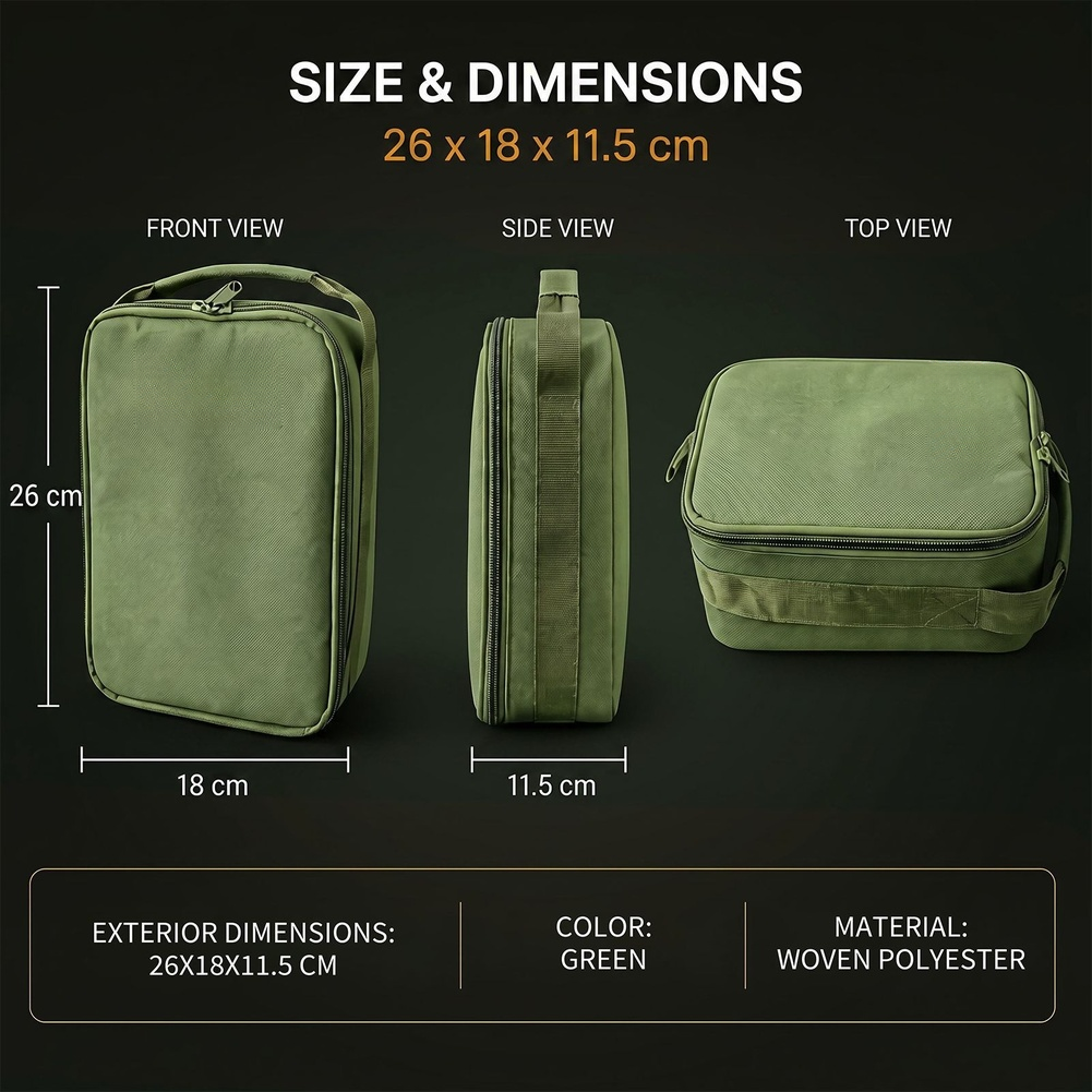 Green Fishing Tackle Storage B – Fishing Bag Waterproof recenzja i cena