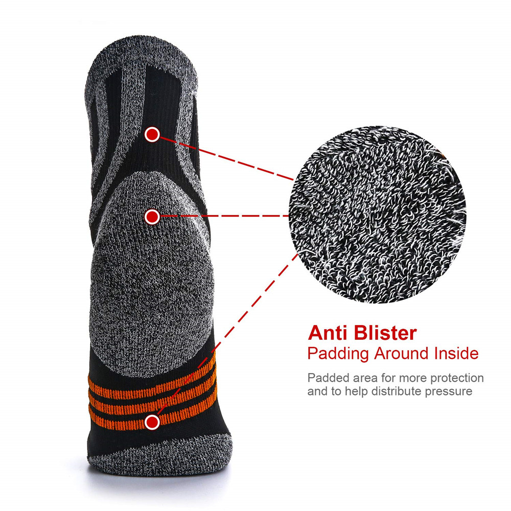 5 Pairs Socks Men Anti Blister – Fishing Socks recenzja i cena