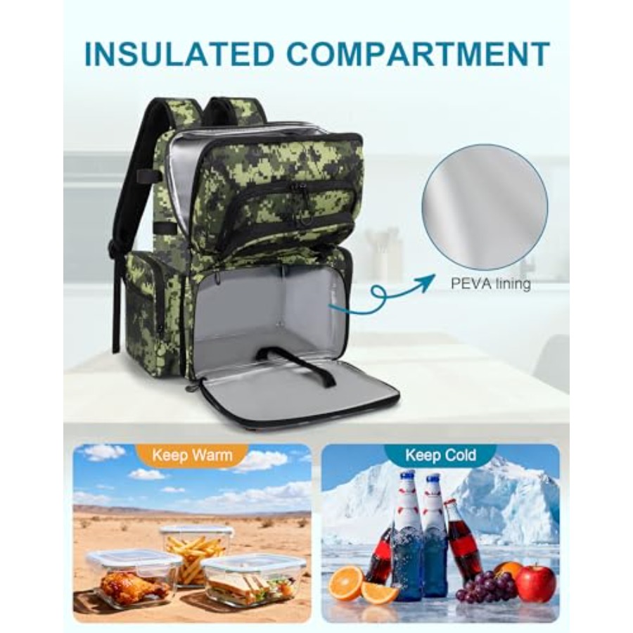 Fishing Backpack with Rod Hold – Fishing Backpack recenzja i cena