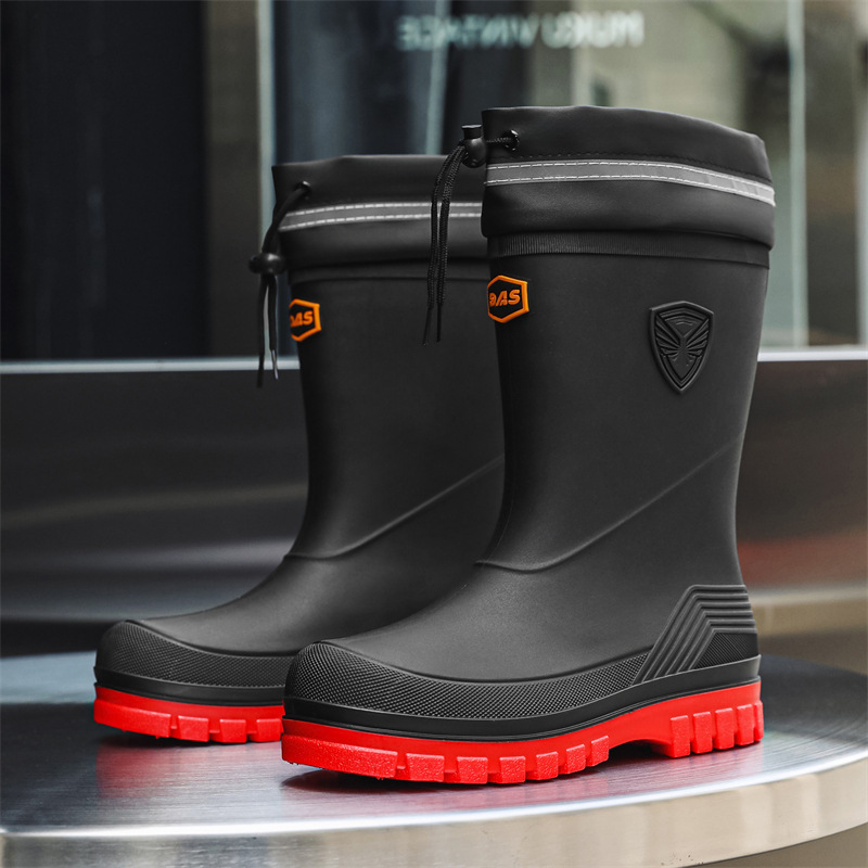 Fashion Men's Rain Boots Mid-C – Fishing Boots recenzja i cena