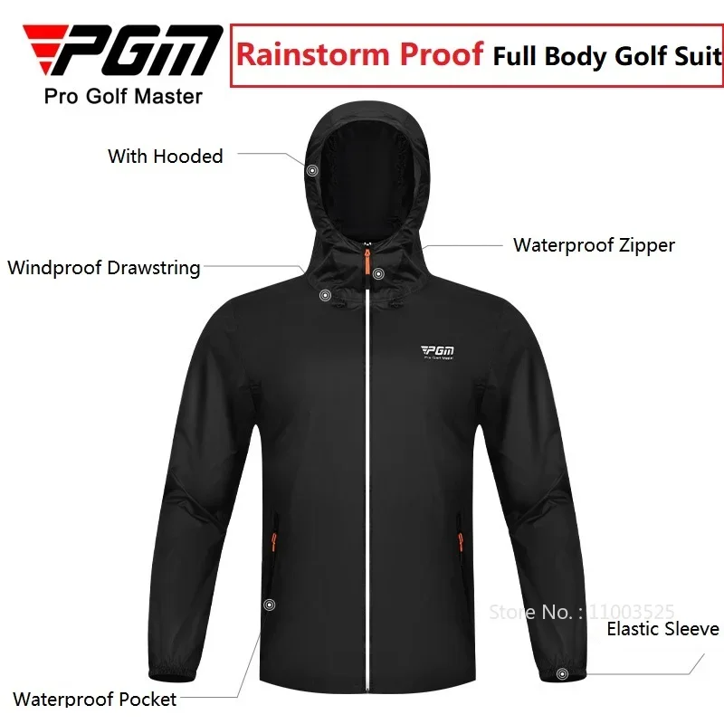 Pgm Men Golf Raincoat Rain Pan – Fishing Rain Suit recenzja i cena