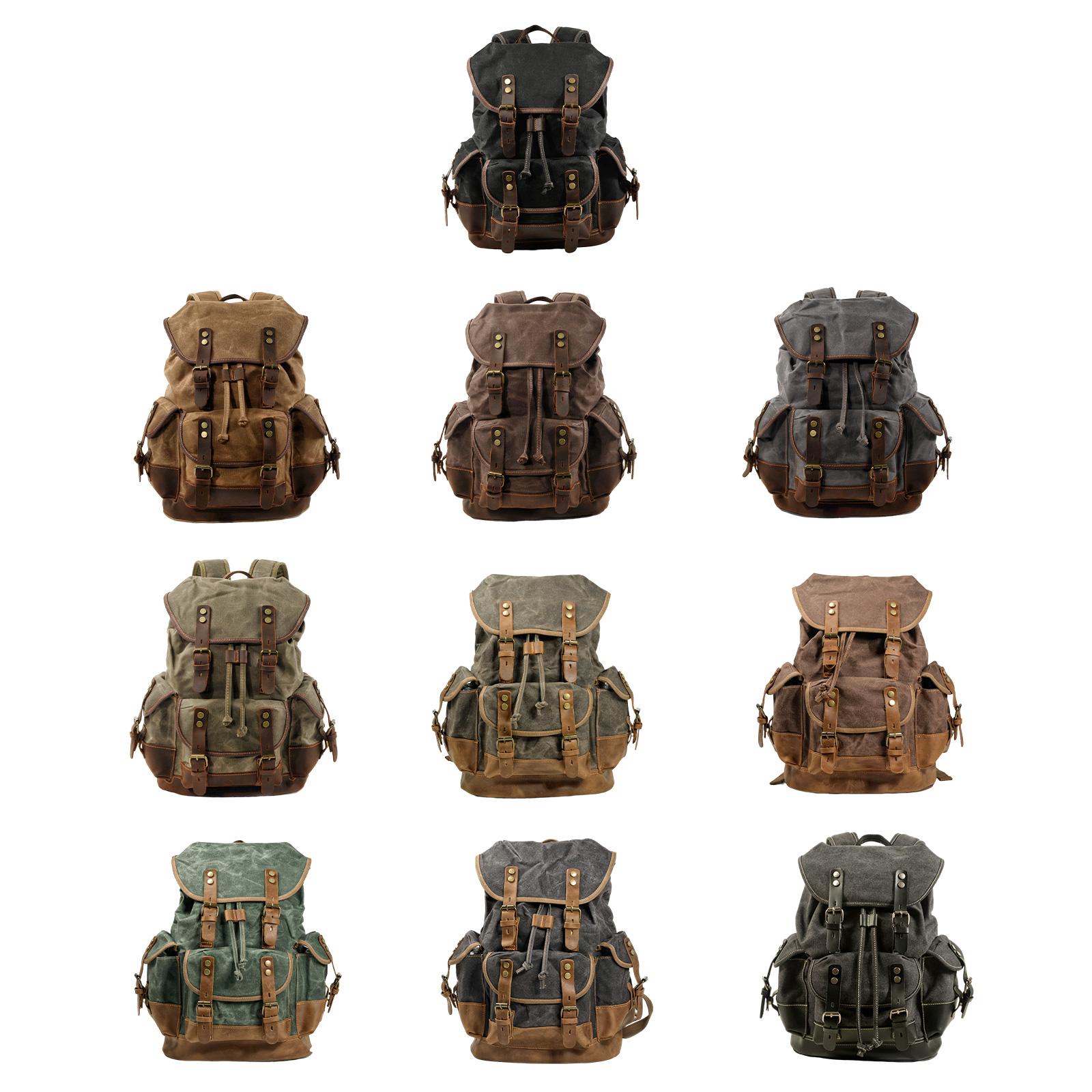 Canvas Backpack Outdoor Hiking – Fishing Backpack recenzja i cena